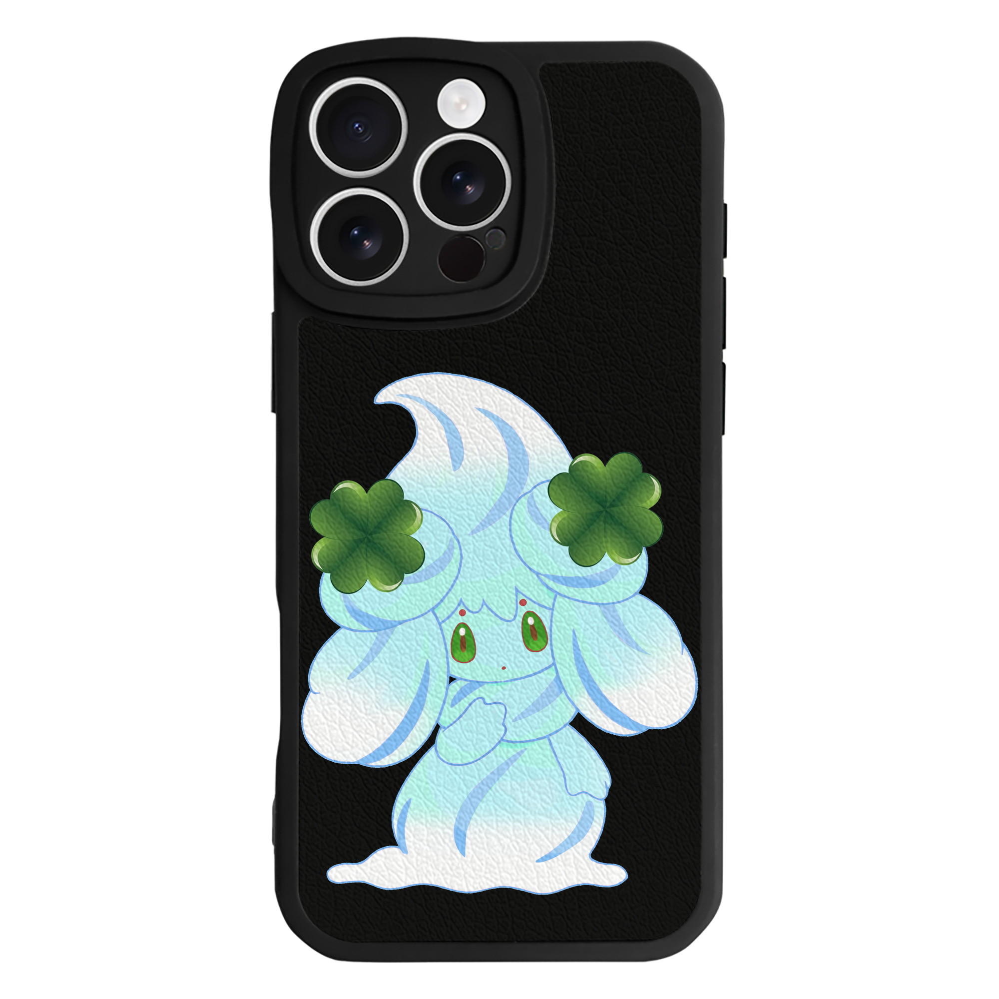 （画像用） ポケットモンスター Pokémon 【iPhone 16シリーズ対応】シリコンスマホケース（レザー調） 材質：シリコン